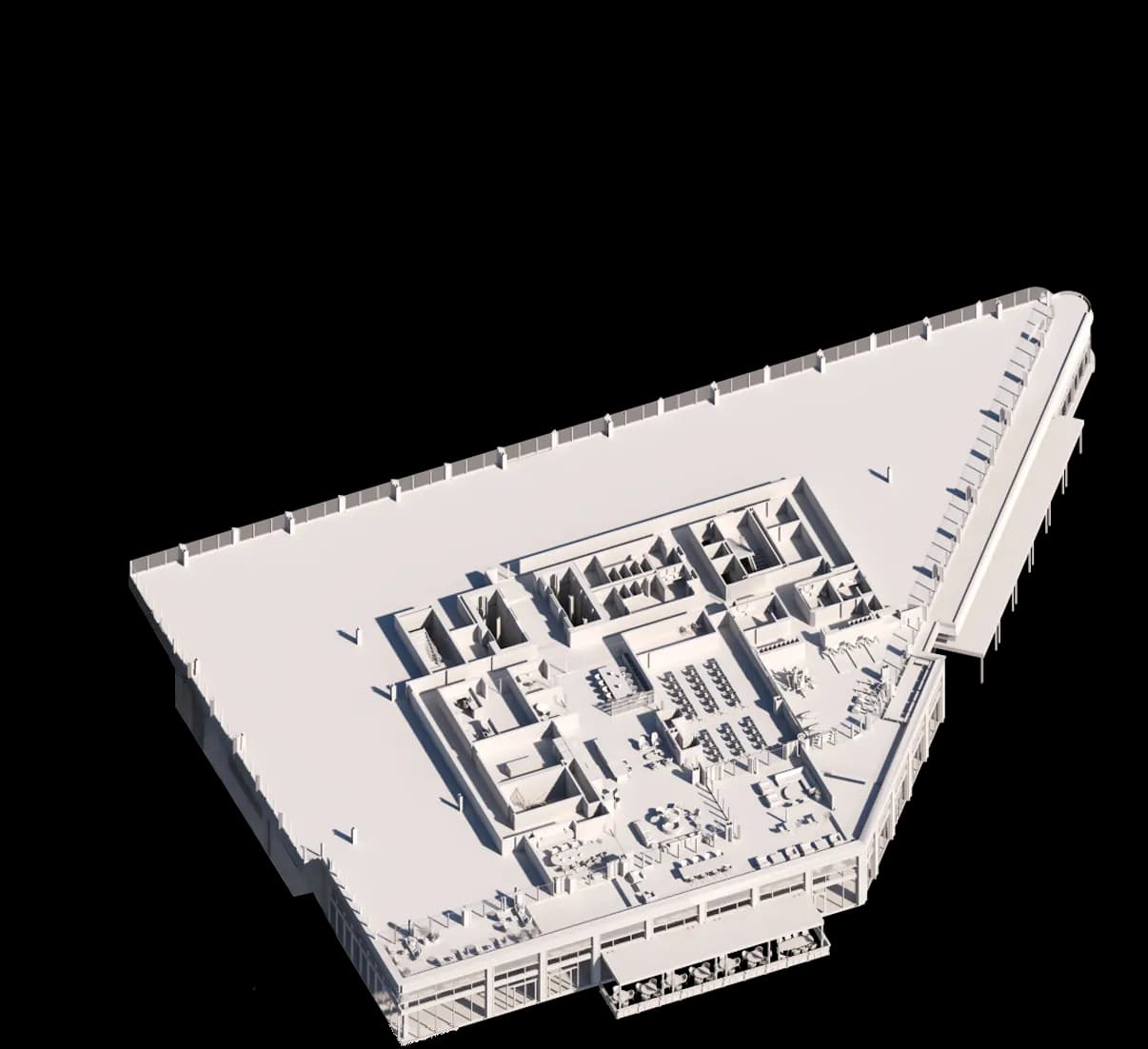 Floor 2 3D rendering