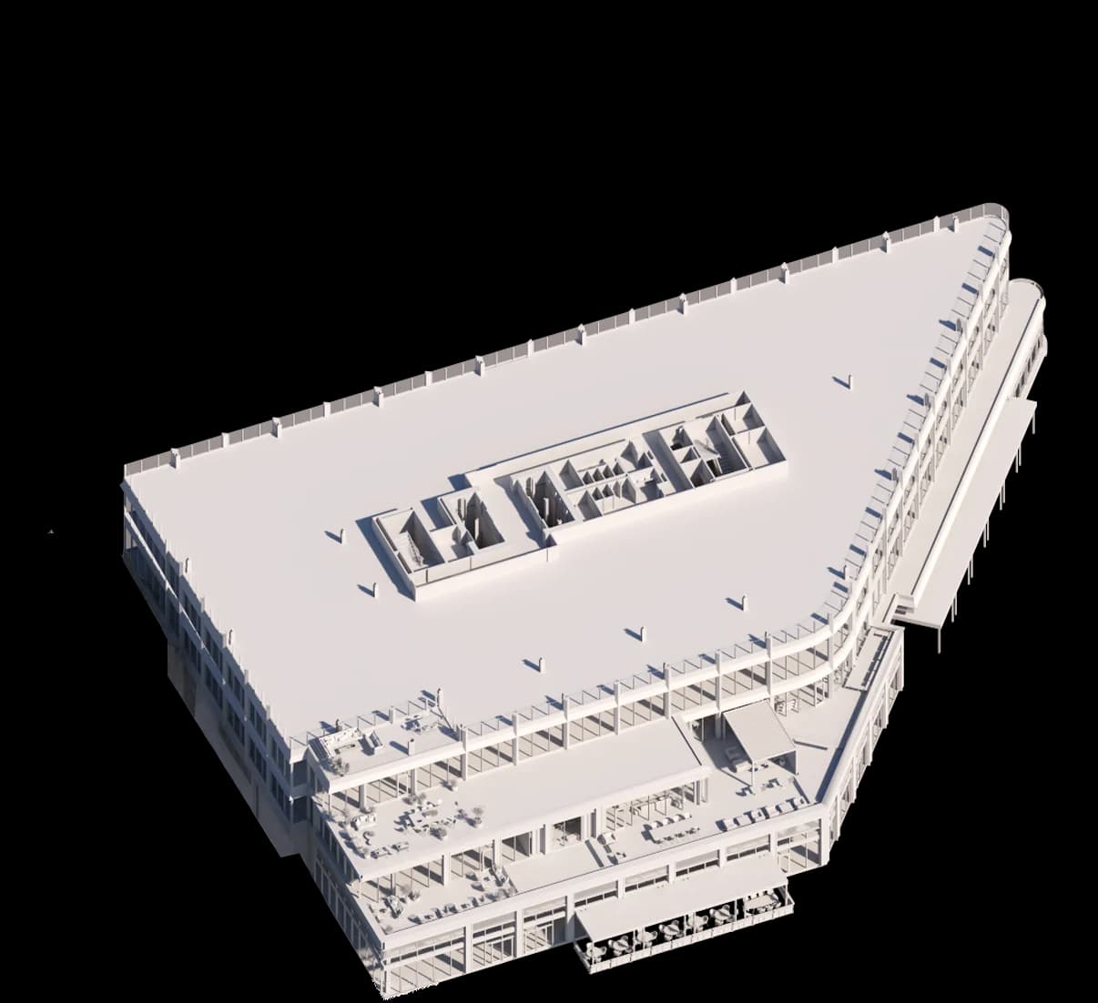 Floor 4 3D rendering