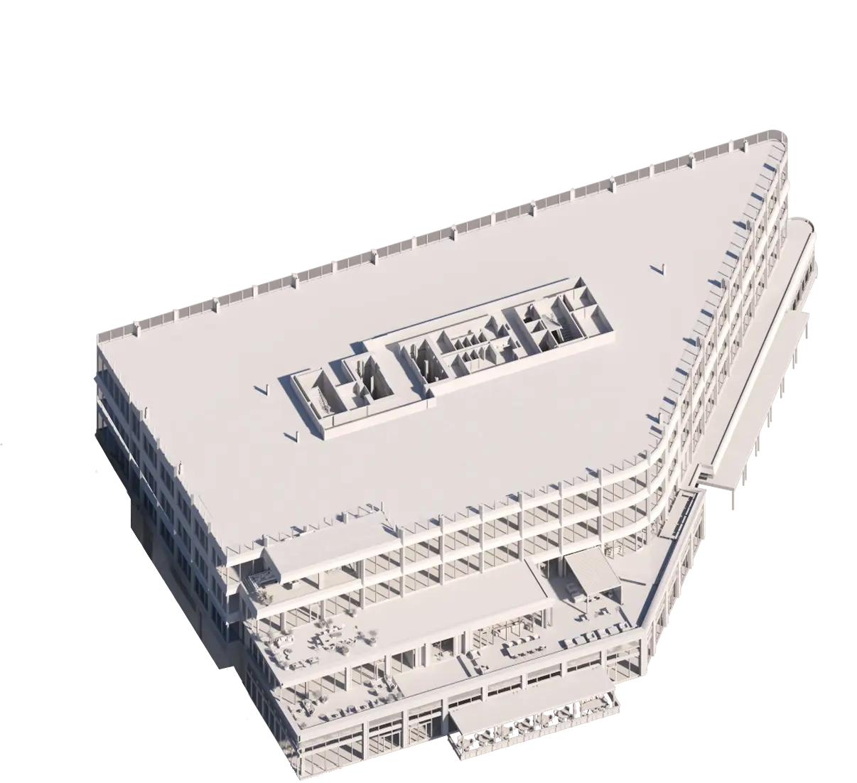 Floor 5 3D rendering