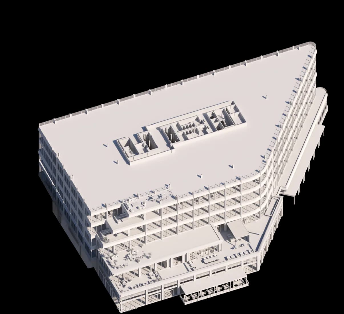 Floor 6 3D rendering